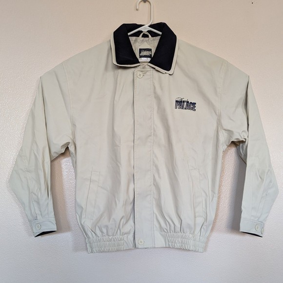 Nevada Palace Medium Full Zip Jacket Defunct Las Vegas Hotel Casino Players Club - Picture 1 of 7